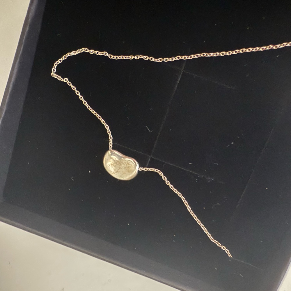Tiffany and Co 925 Sterling Silver small bean
